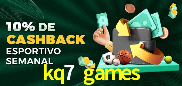 10% de bônus de cashback na kq7 games
